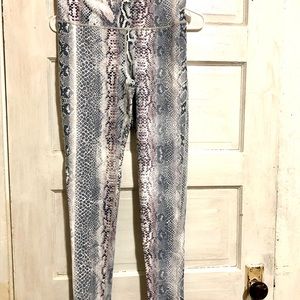 Snake Print Leggings